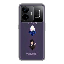 Чохли Венсдей на Realme GT3 Уенсдей (AlphaPrint) (Венздей і подруга)