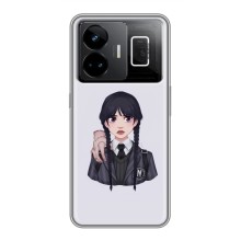 Чохли Венсдей на Realme GT3 Уенсдей (AlphaPrint) (Венздей і Річ)