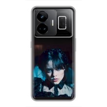 Чохли Венсдей на Realme GT3 Уенсдей (AlphaPrint) (погляд Венздей)
