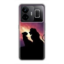 Чехол Король лев на Реалми ДжиТи 3 – Симба и Налу