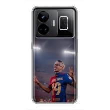 Чехол с футболистом Ламин Ямаль Realme GT3 (Ямаль на стадионе)