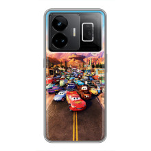 Силиконовый чехол Маквин для Realme GT3 – Тачки Маквин