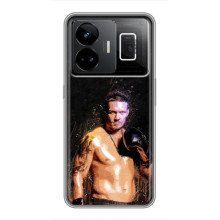 Чехол с картинкой Александр Усик для Realme GT3 – Чемпион Усик