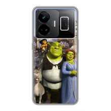 Чехол с мультфильмом Шрек на Realme GT3