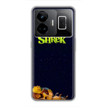 Чехол с мультфильмом Шрек на Realme GT3 – Шрек лого