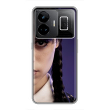 Чехол с дизайном Венздей 2 на Realme GT3 – Глаза Уэнсдей