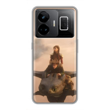 Чехол как приручить дракона на Realme GT3 (Фильм дракон)