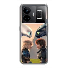 Чехол как приручить дракона на Realme GT3 (Гикавка и Астрид)