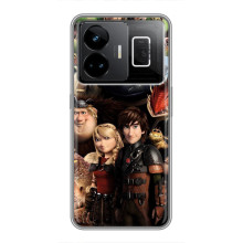 Чехол как приручить дракона на Realme GT3 (Персонажи дракона)
