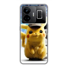 Чохол з Пікачу на Realme GT3 (Пікачу в місті)