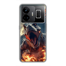 Чехол с картинкой «Хищники» для Realme GT3 – Динозавр
