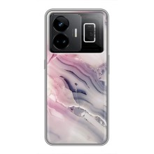 Мраморний чехол на Realme GT3 (VPrint) (Пурпурний Мрамор)