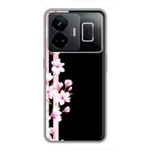 Чехлы с тематикой "ЦВЕТЫ" на Realme GT3 (Цветочки)