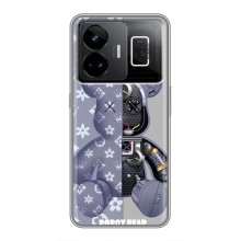 Силіконовий чохол для Realme GT3 – Ведмідь Louis Vuitton