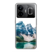 Силіконовий чохол з КАРТИНКАМИ літо для Realme GT3 (AlphaPrint) (Гори)