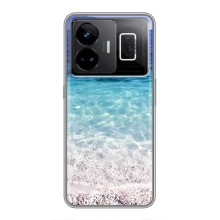 Силіконовий чохол з КАРТИНКАМИ літо для Realme GT3 (AlphaPrint) (Море)