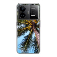 Силіконовий чохол з КАРТИНКАМИ літо для Realme GT3 (AlphaPrint) (Пальма)