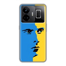 Украинские Чехлы для Realme GT3 с картинкой УПА (AlphaPrint) (Степан Бандера)