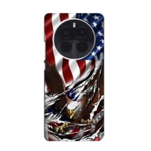 Чехол Флаг USA для Realme GT5 Pro