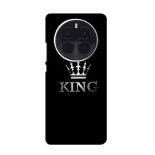Чехол (Корона на чёрном фоне) для Реалми ГТ2 Про (KING)