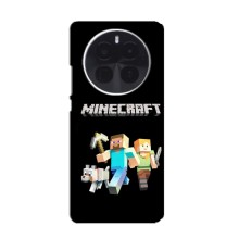 Чохол Майнкрафт на Realme GT5 Pro (AlphaPrint) Minecraft (герої Minecraft)