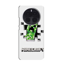 Чохол Майнкрафт на Realme GT5 Pro (AlphaPrint) Minecraft (кріпер Майнкрафт)