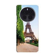 Чохол Ейфелева Вежа Realme GT5 Pro - (AlphaPrint) (Дорога до Парижу)