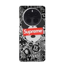 Чехол с Брендами одежды на Реалми ГТ2 Про – Supreme Маус