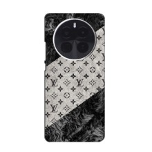 Чехол Стиль Louis Vuitton на Realme GT5 Pro (LV на белом)