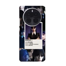 Чохли Венсдей на Realme GT5 Pro Уенсдей (AlphaPrint) (колаж Венздей)