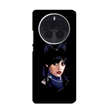 Чохли Венсдей на Realme GT5 Pro Уенсдей (AlphaPrint) (серйозна Венздей)