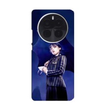 Чохли Венсдей на Realme GT5 Pro Уенсдей (AlphaPrint) (Венздей з парасолькою)