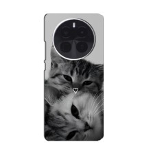 Чохол з малюнком кіт на Realme GT5 Pro (Пара котів)