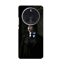 Чехол с дизайном Венздей 2 на Realme GT5 Pro – Уэнсдей в костюме