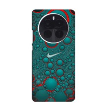 Силиконовый Чехол на Realme GT5 Pro с картинкой Nike (Найк зеленый)