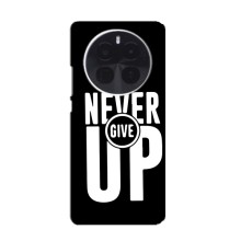 Силиконовый Чехол на Realme GT5 Pro с картинкой Nike (Never Give UP)