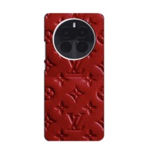 Текстурный Чехол Louis Vuitton для Реалми ГТ2 Про – Красный ЛВ