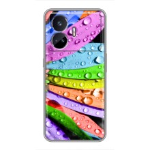 Чехлы (ART) Цветы на Realme GT5 (VPrint) (Семицветик)