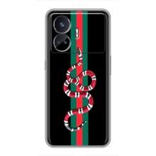 Чохли бренд ГУЧЧІ для Realme GT5 – Змій Гуччі