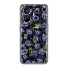 Чехлы с Фруктами для Realme GT5 (VPrint) (Ежевика)