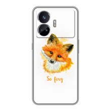 Чехлы с картинкой Лисички для Realme GT5 (VPrint) (Девочка Лиса)