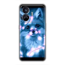 Чехлы с картинкой Лисички для Realme GT5 (VPrint) (Яркая лисичка)