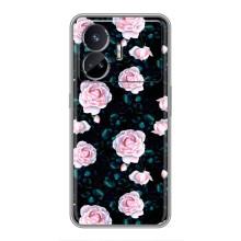 Чехлы с принтом Розочки для Realme GT5 – Чайные розы