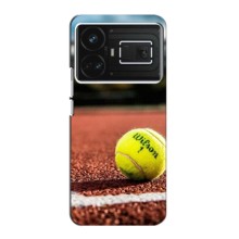 Чехлы с принтом Спортивная тематика для Realme GT5 (Теннисный корт)