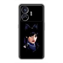 Чехлы с принтом Уэнсдей на Realme GT5 – Милая Уэнсдей