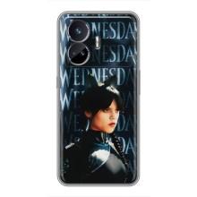 Чехлы с принтом Уэнсдей на Realme GT5 – Уэнздей с ушками