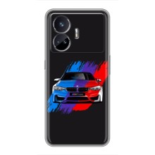 Чехол BMW для РеалМи ДжиТи 5 – Цветная БМВ