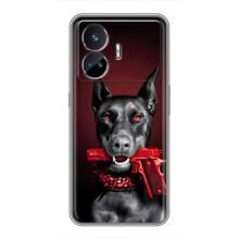 Чохол ДОБЕРМАН  для Realme GT5 (Доберман злий)