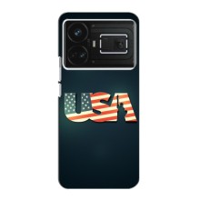 Чехол Флаг USA для Realme GT5 – USA