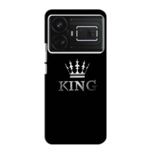 Чохол (Корона на чорному фоні) для Реалмі ГТ5 – KING